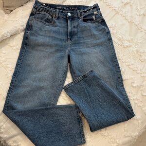 American Eagle highest rise 9’s Blue Denim jeans